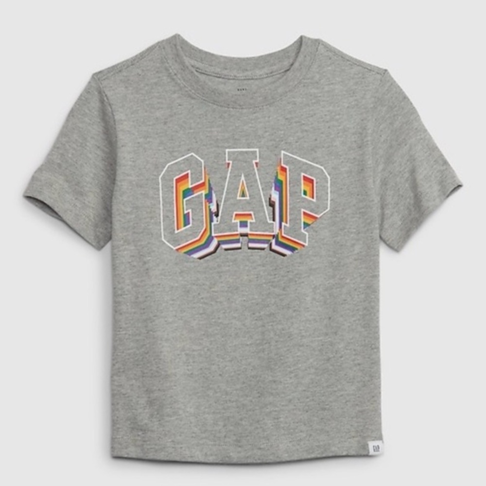 Toddler Gap Rainbow Logo T-Shirt 5 Years Old